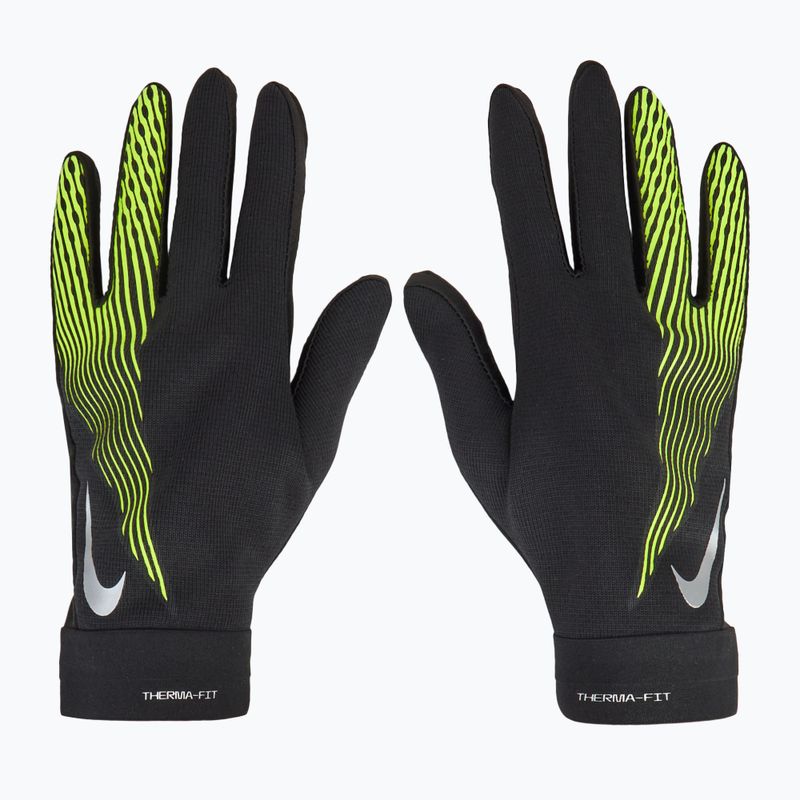 Рукавички дитячі Nike Academy Therma-FIT black/black/volt 3