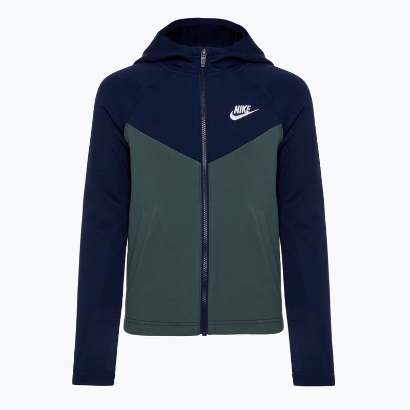 Спортивний костюм дитячий Nike Sportswear obsidian/ vintage green/ obsidian/ white 2