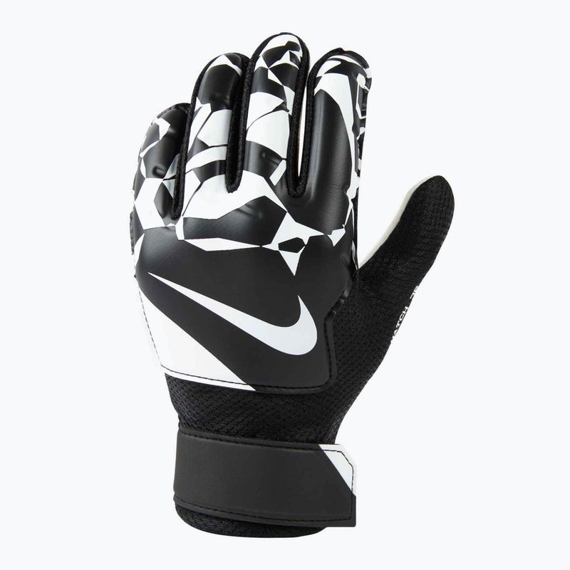 Воротарські рукавички Nike Match Jr. black/white/white 2