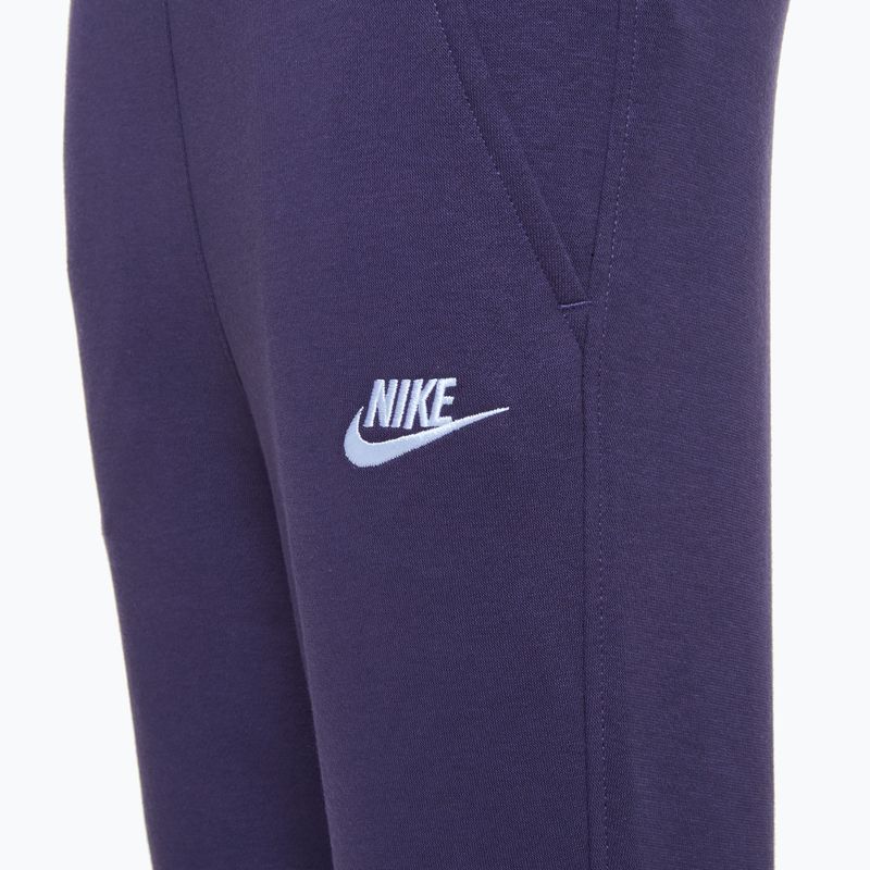 Штани дитячі Nike Sportswear Club Fleece dark raisin / dark raisin / white 3