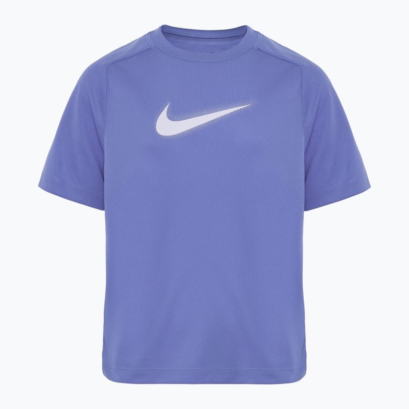 Дитяча футболка Nike Dri-Fit Multi SS royal pulse/біла