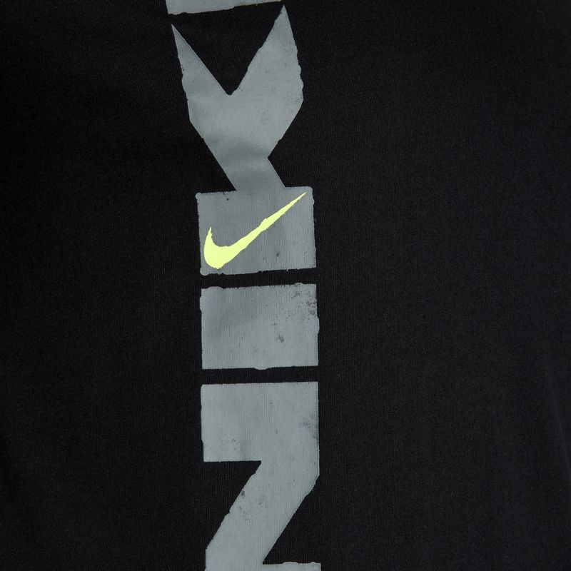 Футболка чоловіча Nike Dri-FIT фітнес black 3