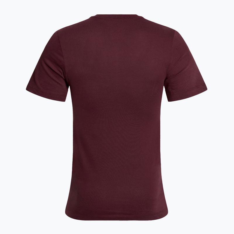 Футболка для бігу чоловіча Nike Dri-Fit UV burgundy crush 2