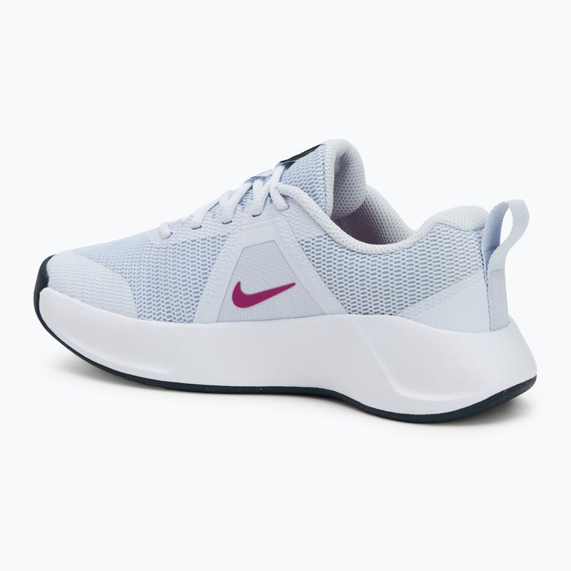 Кросівки для тренувань жіночі Nike MC Trainer 3 football grey/ armoury navy/ hot fuchsia 3