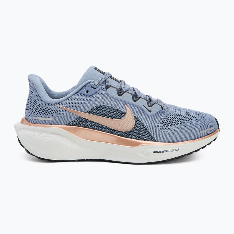 Кросівки для бігу жіночі Nike Pegasus 41 ashen slate/armourynavy/ black/ metallicredbronze 2