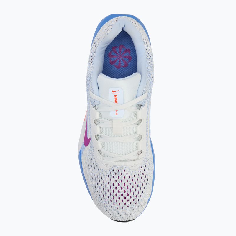 Кросівки для бігу жіночі Nike Winflo 11 summit white/royal pulse/football grey/hyperviolet 5