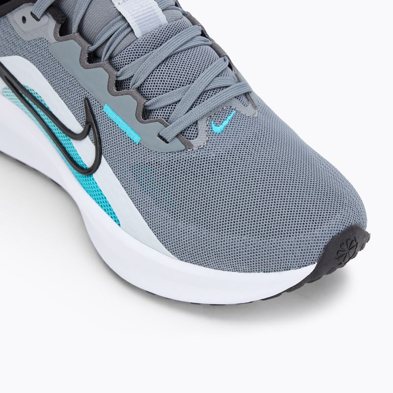 Кросівки для бігу чоловічі Nike Downshifter 13 cool grey/dusty cactus/pure platinum/black 7