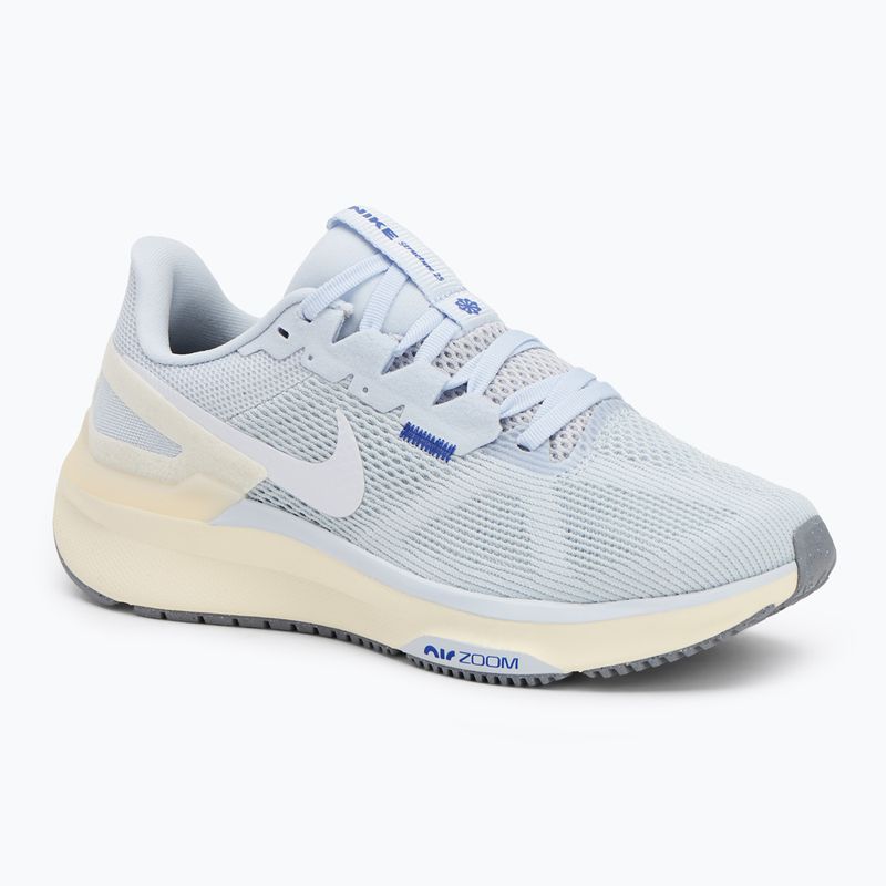 Кросівки для бігу жіночі Nike Structure 25 football grey/blue tint/pale ivory/white