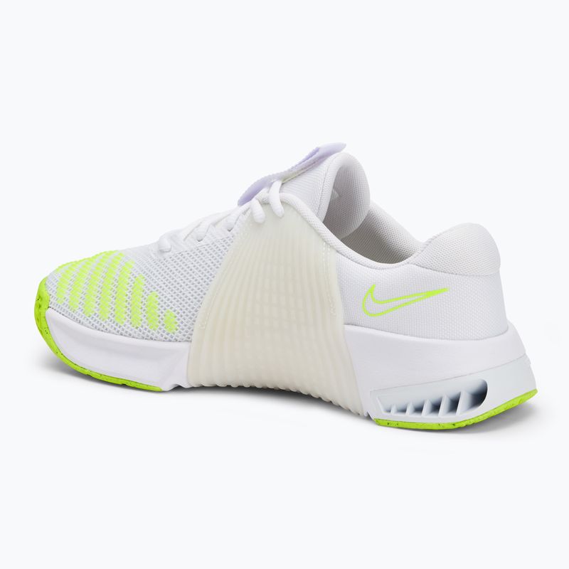 Кросівки для тренувань чоловічі Nike Metcon 9 white/ white/ volt 3