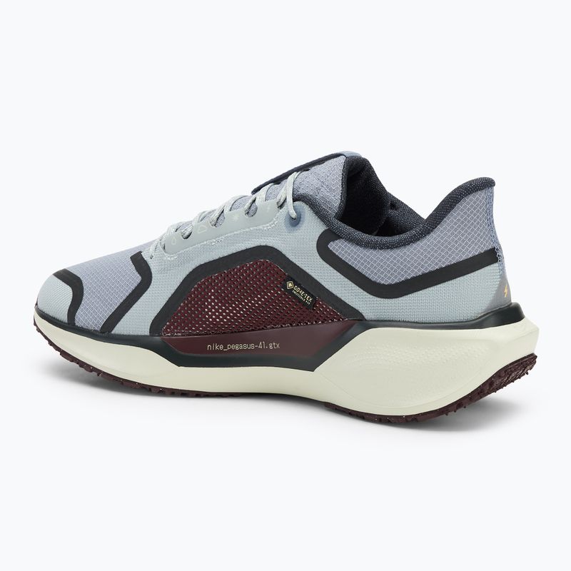 Жіночі кросівки Nike Pegasus 41 GTX світлий пемза / бордовий краш / темний димчасто-сірий / попелястий шифер 3