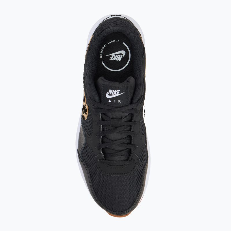 Жіночі кросівки Nike Air Max SC чорні / кунжутні / конопляні / білі 5