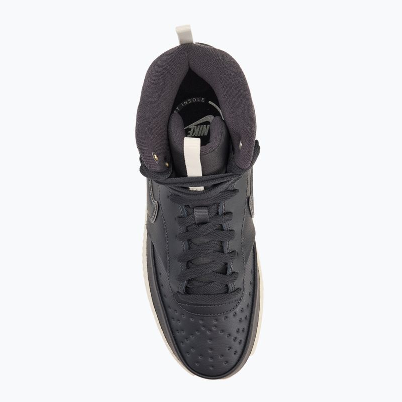 Кросівки чоловічі Nike Court Vision Mid elemental dark smoke grey/light bone/dark smoke grey 5