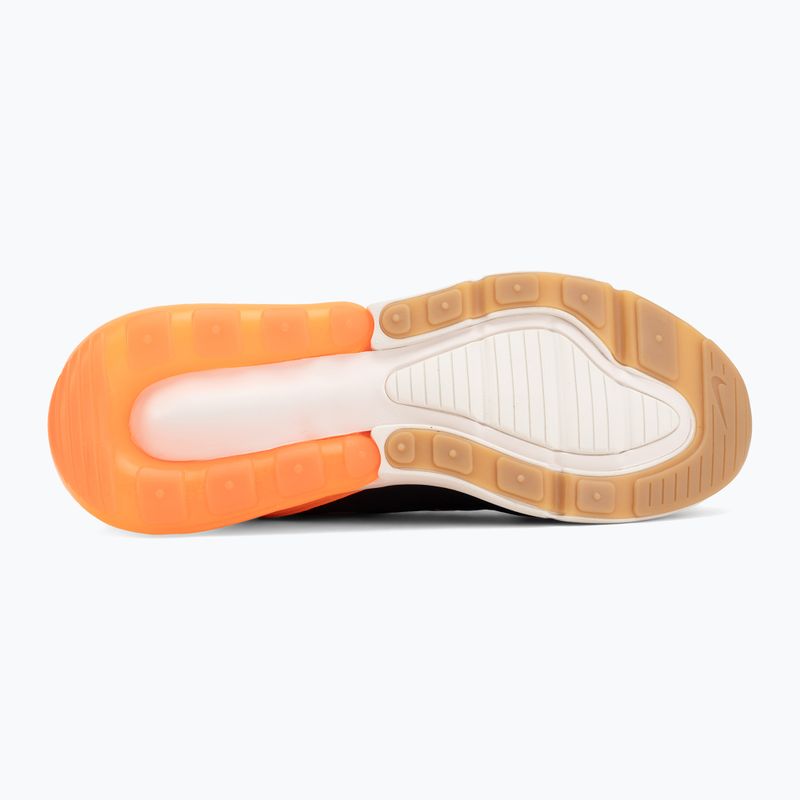 Кросівки чоловічі Nike Air Max 270 black/bright crimson/total orange 4