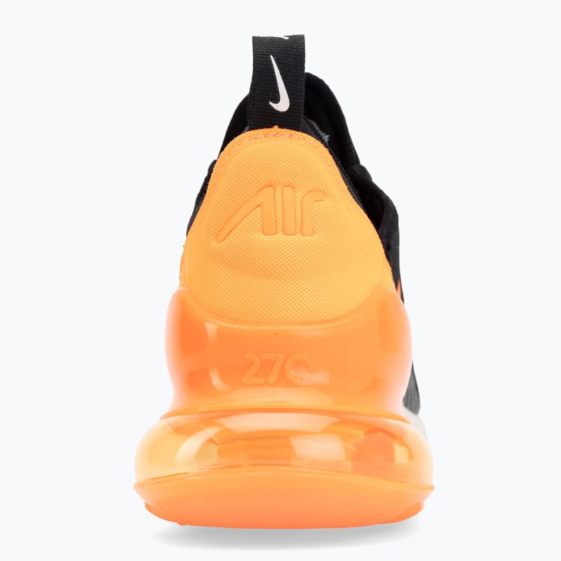 Кросівки чоловічі Nike Air Max 270 black/bright crimson/total orange 6