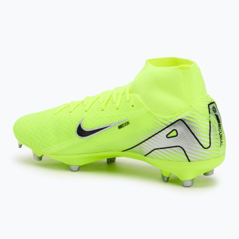 Футбольні бутси Nike Mercurial Superfly 10 Academy MG volt / чорний 3