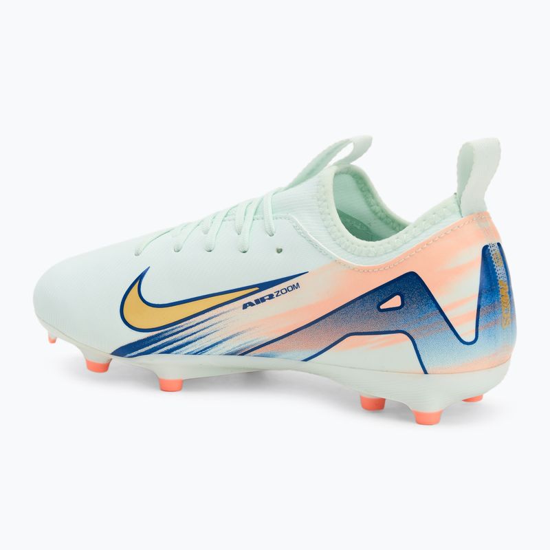 Дитячі футбольні бутси Nike Vapor 16 Academy Mercurial Dream Speed FG/MG Jr ледь зелені/малиновий пульс/металева золота монета 3