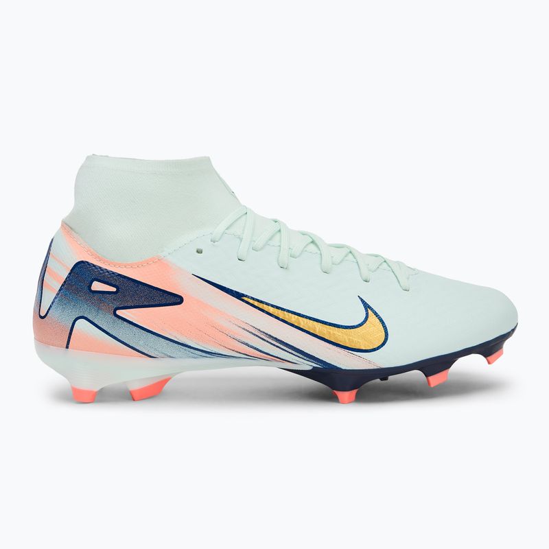 Чоловічі футбольні бутси Nike Superfly 10 Academy Mercurial Dream Speed FG/MG ледь зелені / малиновий пульс / металева золота монета 2
