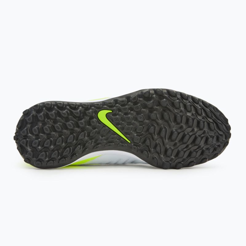 Кросівки футбольні дитячі Nike Phantom GX 2 Academy TF metallic silver/volt/black 4