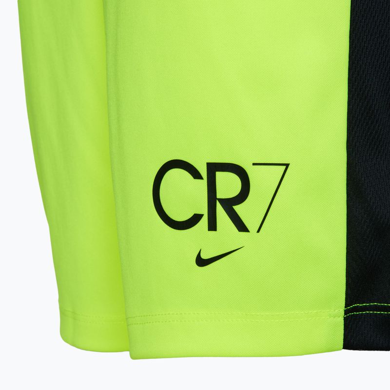 Дитячі футбольні шорти Nike CR7 Academy Dri-FIT вольт / чорний / чорний 3