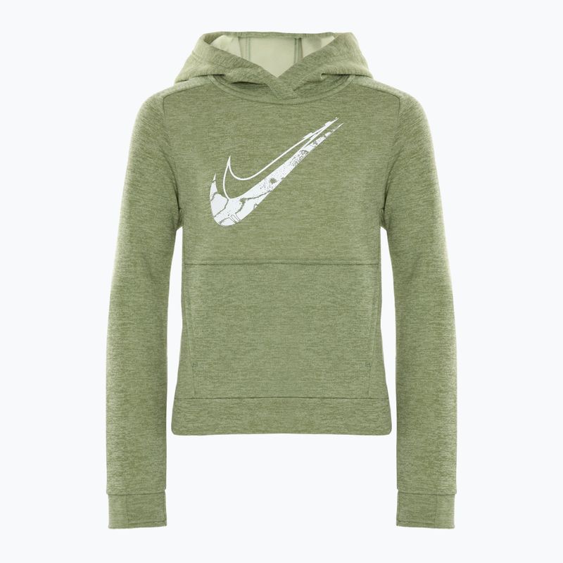 Кофта дитяча Nike Multi Stain Repel Therma-FIT oil green/olive aura/heather/white