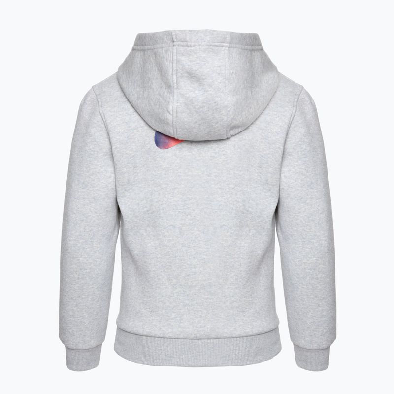 Дитячий світшот Nike CR7 Club Fleece світло-димчастий сірий / верес / металеве золото 2