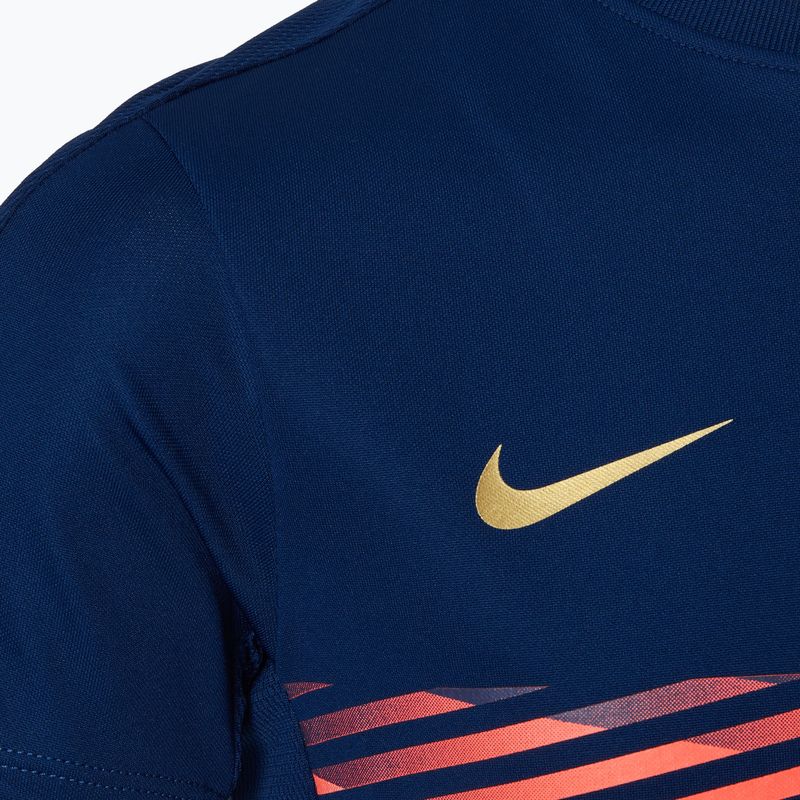 Дитяча футбольна футболка Nike CR7 Academy Dri-FIT синя пустота / синя пустота / сірий металік 3