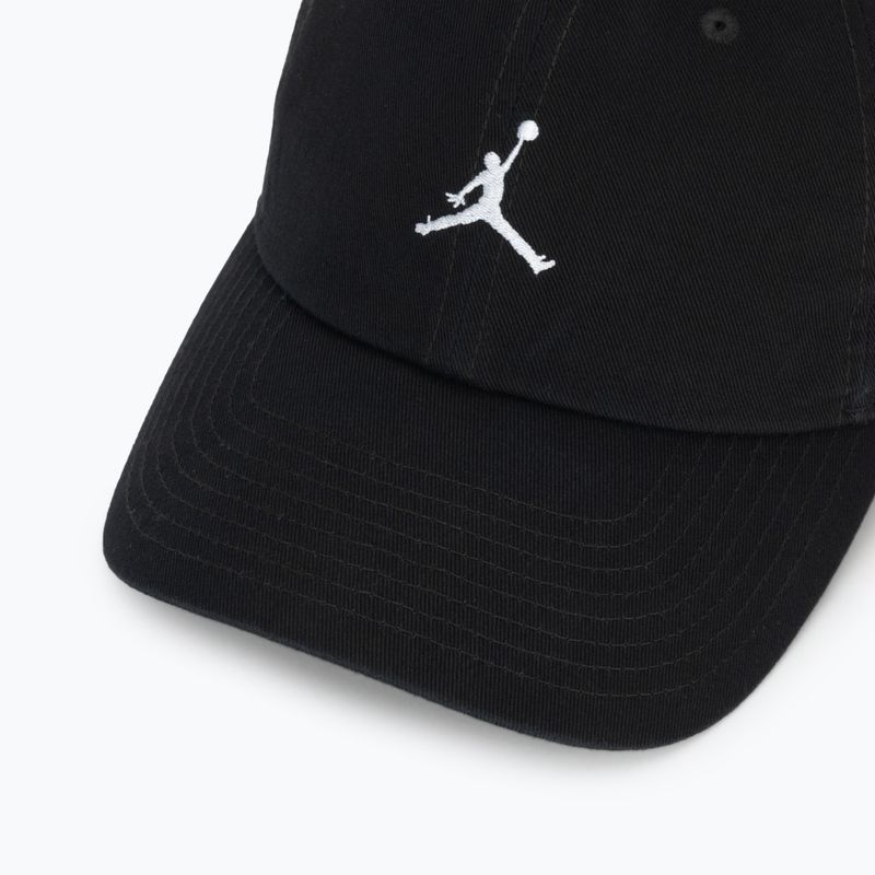 Кепка Jordan Club Unstructured Curved-Bill black/white 3