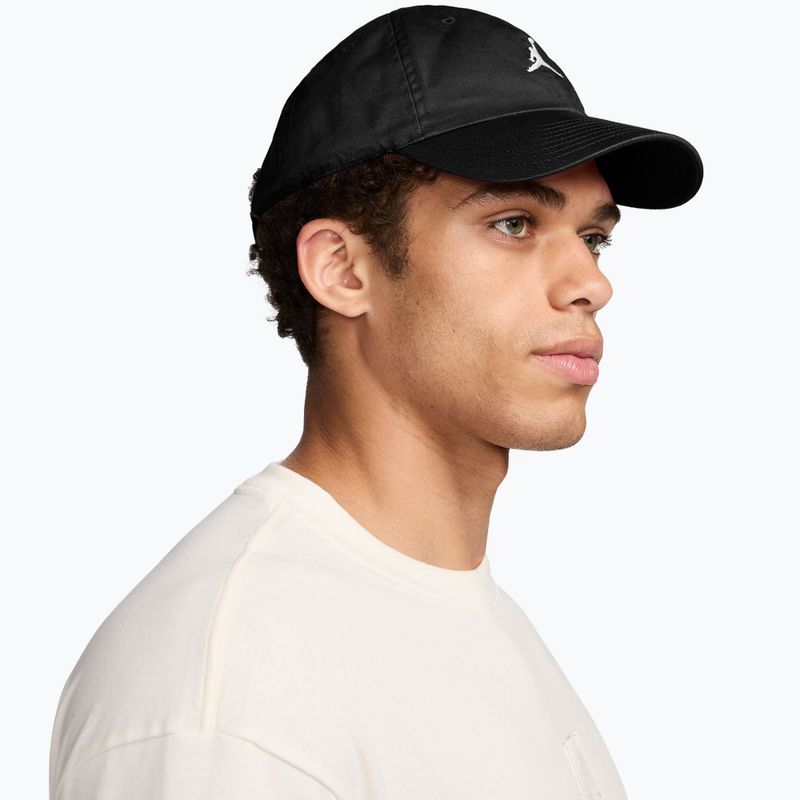 Кепка Jordan Club Unstructured Curved-Bill black/white 7
