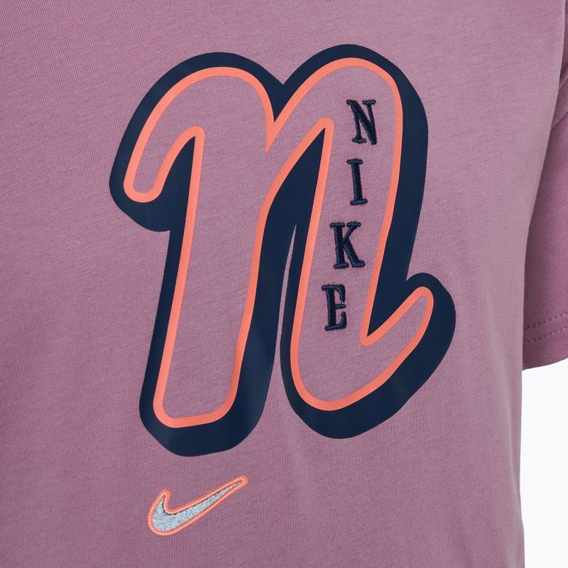 Футболка дитяча Nike Sportswear plum dust 3