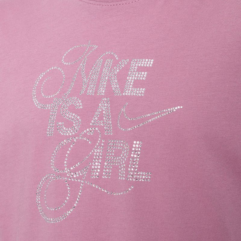 Футболка дитяча Nike Sportswear plum dust 3