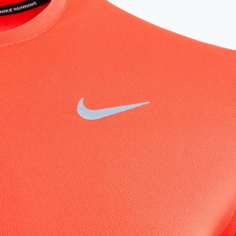 Футболка для бігу чоловіча Nike Miler Dri-Fit UV light wild mango 3