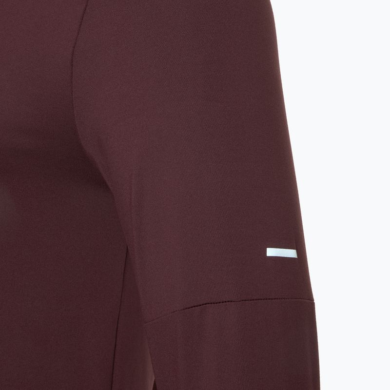 Лонгслів для бігу чоловіча Nike Dri-FIT Element 1/2-Zip burgundy crush 5