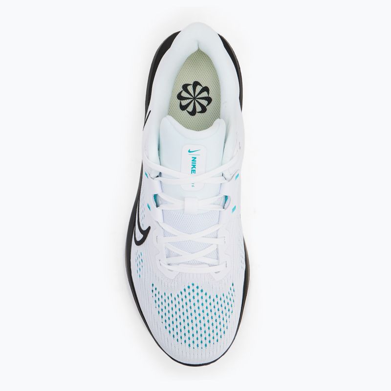 Кросівки для бігу чоловічі Nike Quest 6 white/dusty cactus/black 5