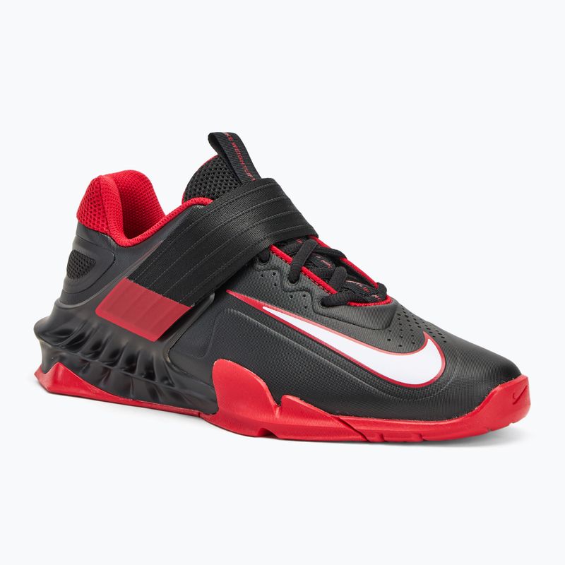 Кросівки для важкої атлетики Nike Savaleos black/white/university red