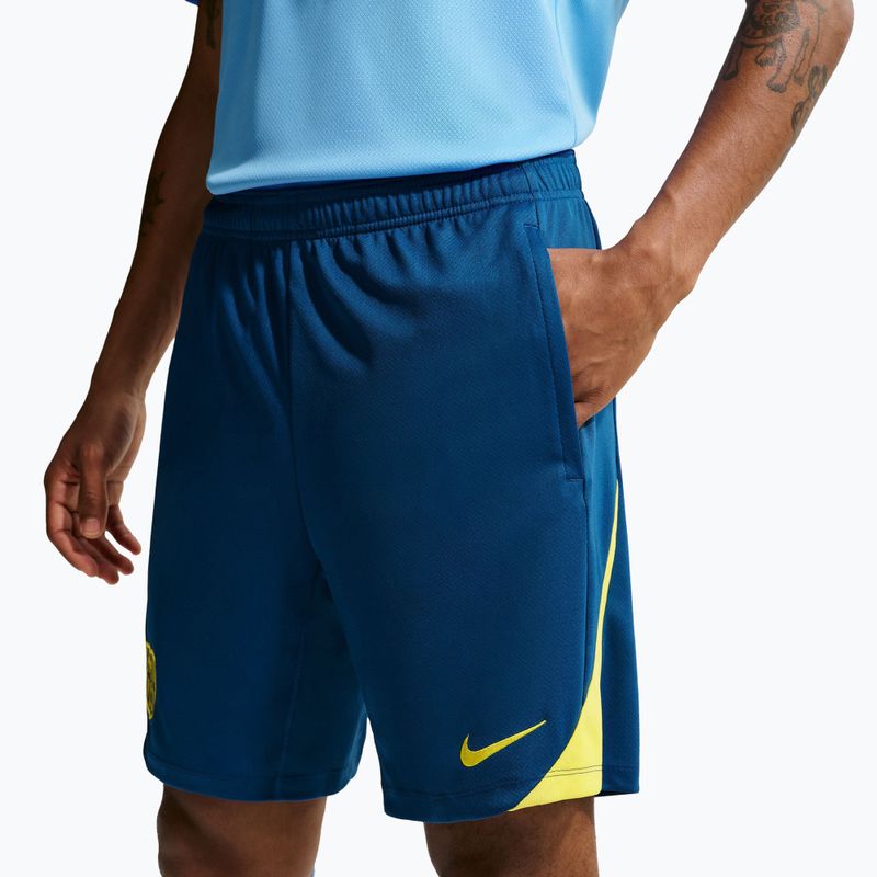 Шорти футбольні чоловічі Nike FC Barcelona Strike SE gym blue/opti yellow/opti yellow 2