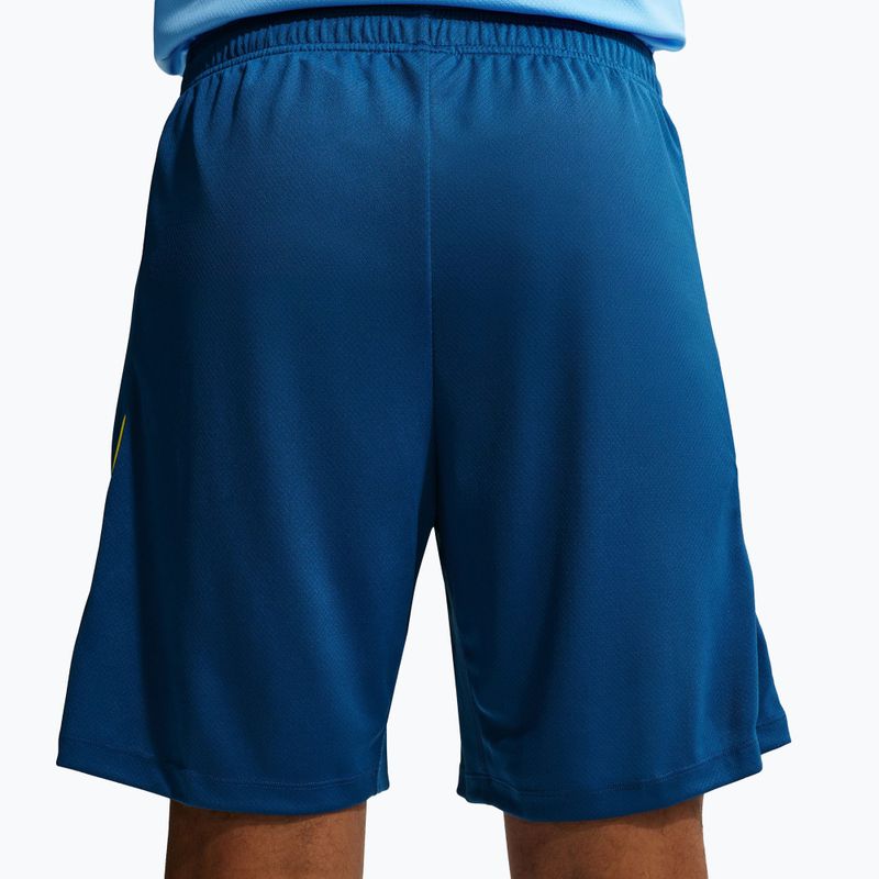 Шорти футбольні чоловічі Nike FC Barcelona Strike SE gym blue/opti yellow/opti yellow 3