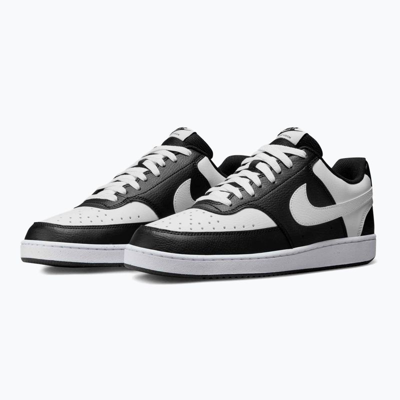 Кросівки чоловічі Nike Court Vision Low black/white 10