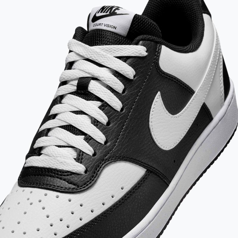Кросівки чоловічі Nike Court Vision Low black/white 14