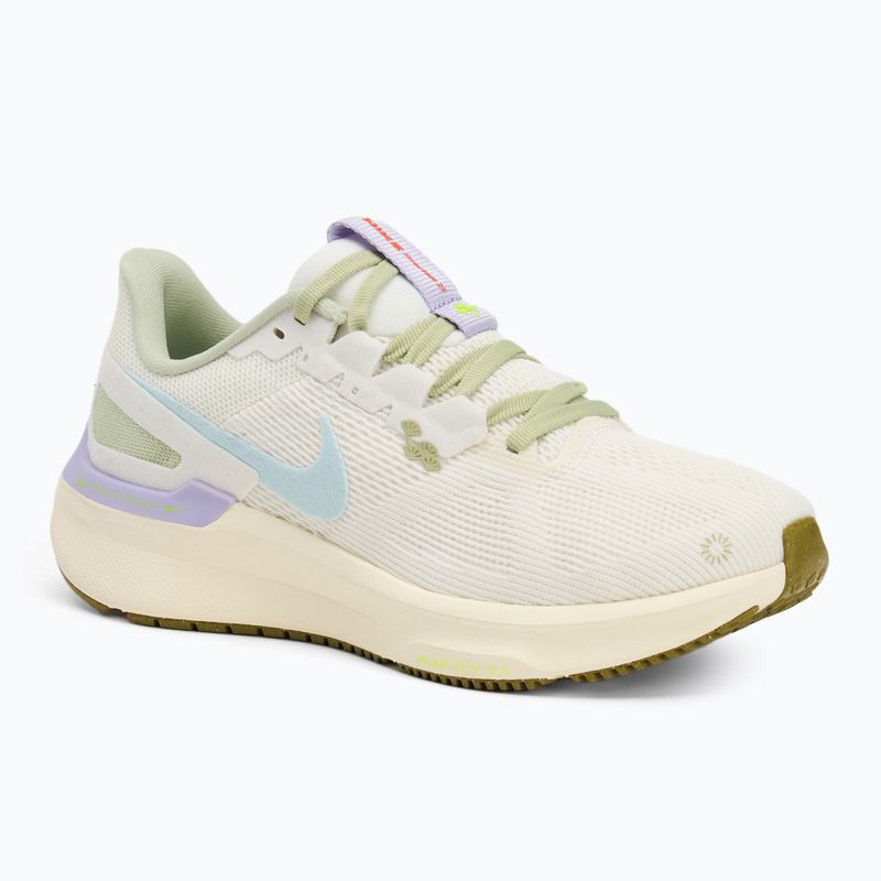 Кросівки для бігу жіночі Nike Structure 25 sail/pale ivory/volt/ glacier blue