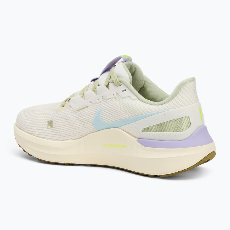 Кросівки для бігу жіночі Nike Structure 25 sail/pale ivory/volt/ glacier blue 3