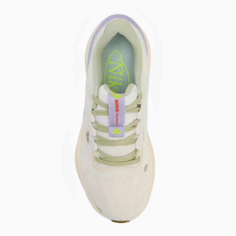 Кросівки для бігу жіночі Nike Structure 25 sail/pale ivory/volt/ glacier blue 5