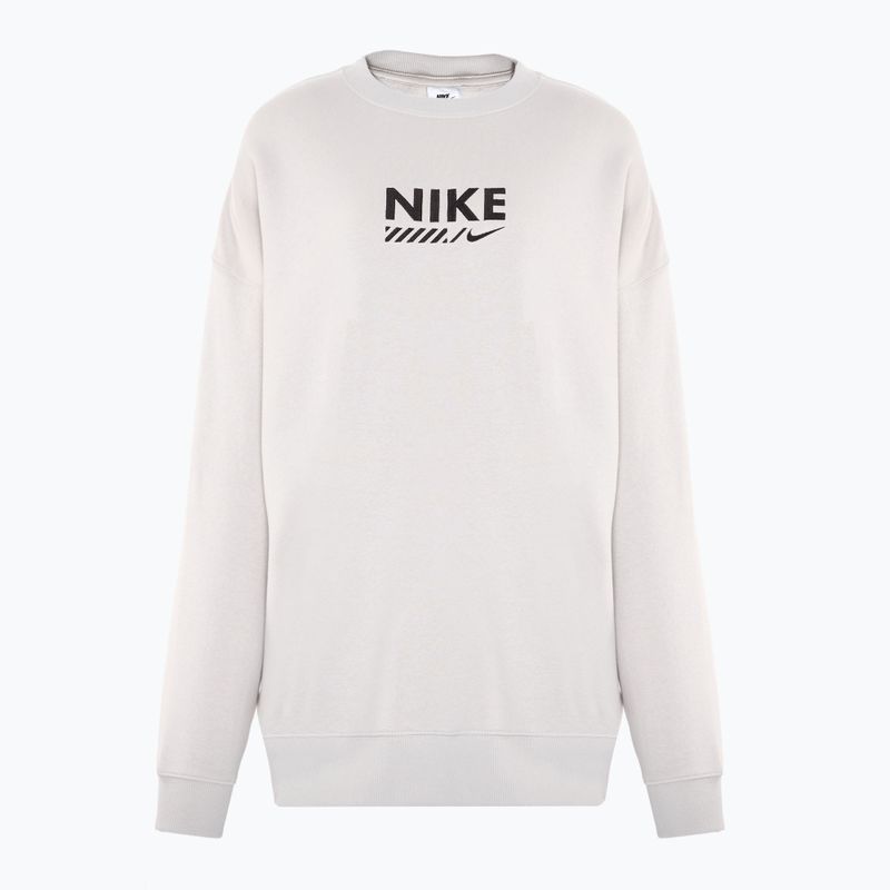 Кофта жіноча Nike Sportswear Oversized Crew-Neck light iron ore