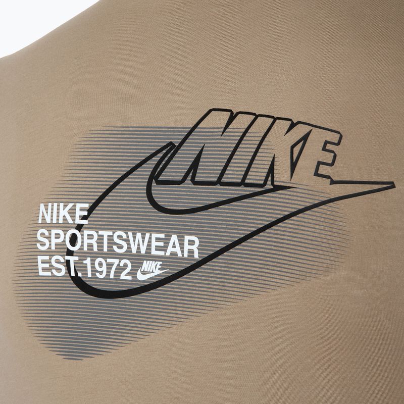 Футболка дитяча Nike Sportstwear Standard Issue khaki 4