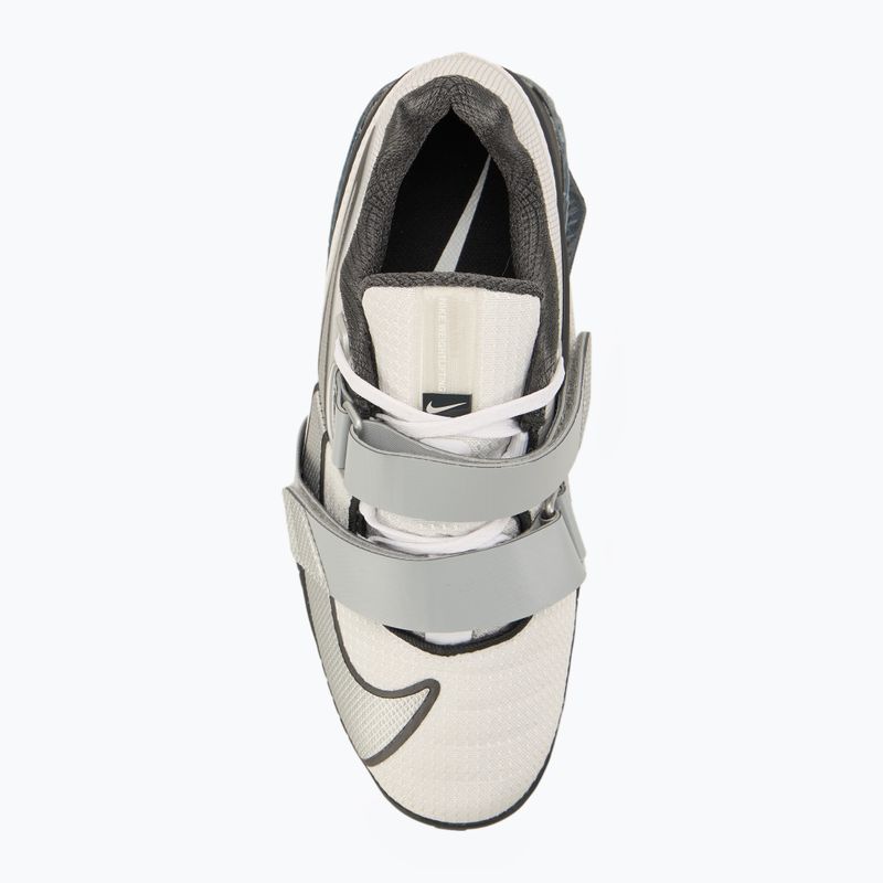 Кросівки для важкої атлетики Nike Romaleos 4 SE white/metallic silver/anthracite wolf grey 5