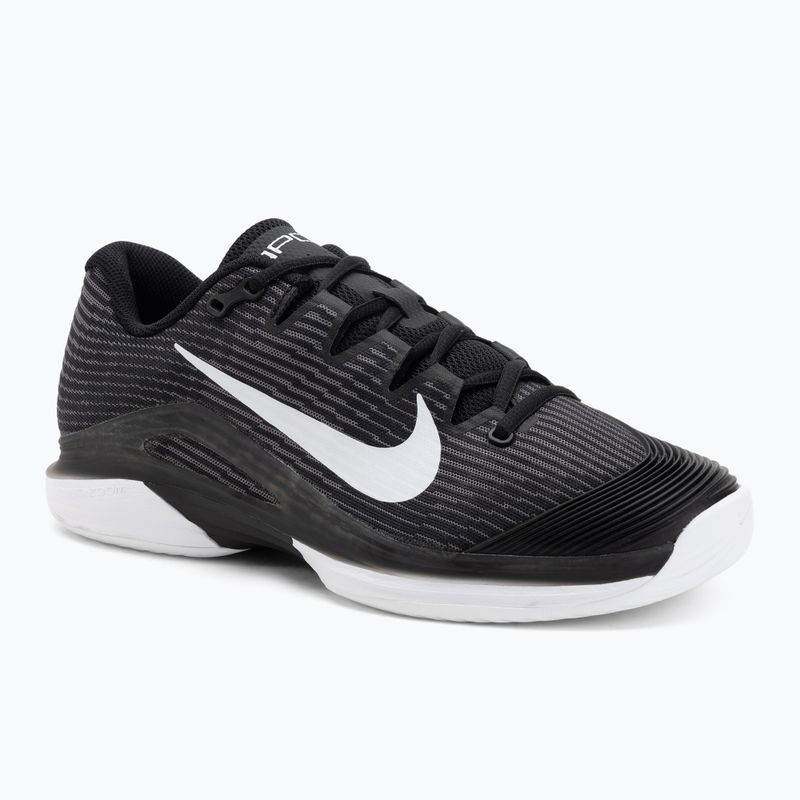 Кросівки тенісні чоловічі Nike Vapor 12 black / white / dk smoke grey