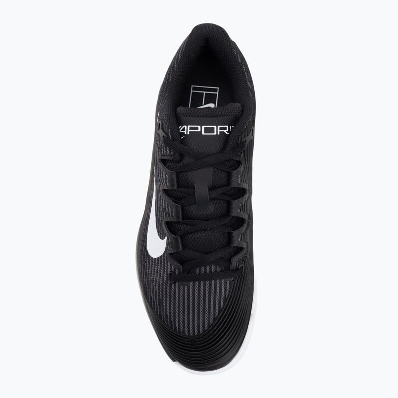 Кросівки тенісні чоловічі Nike Vapor 12 black / white / dk smoke grey 5