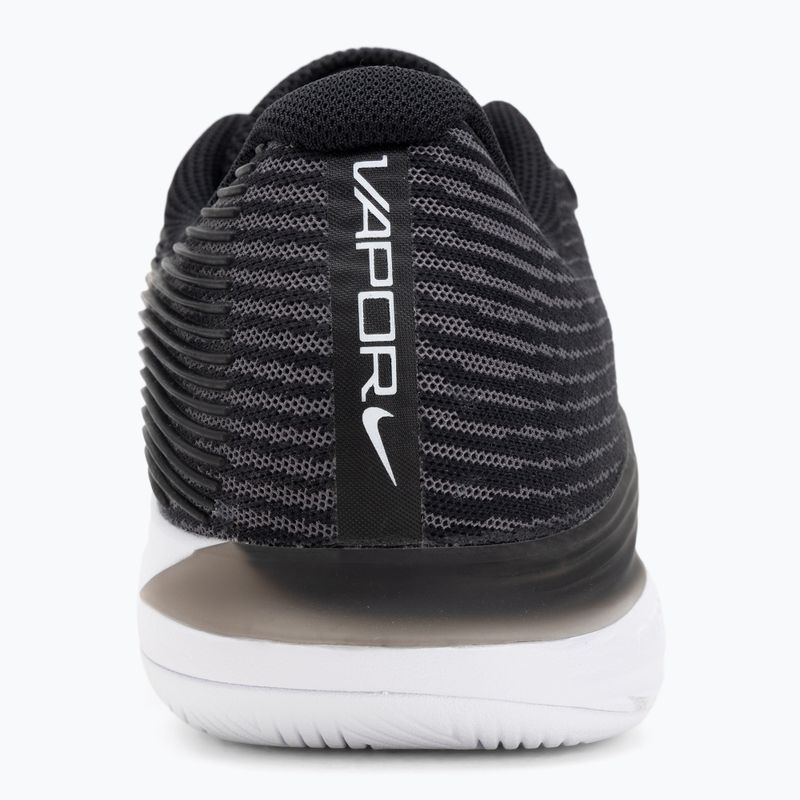 Кросівки тенісні чоловічі Nike Vapor 12 black / white / dk smoke grey 6
