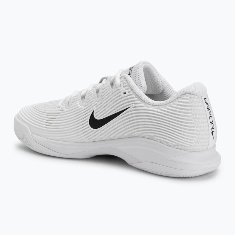 Кросівки тенісні чоловічі Nike Vapor 12 white/black/radiant emerald 3