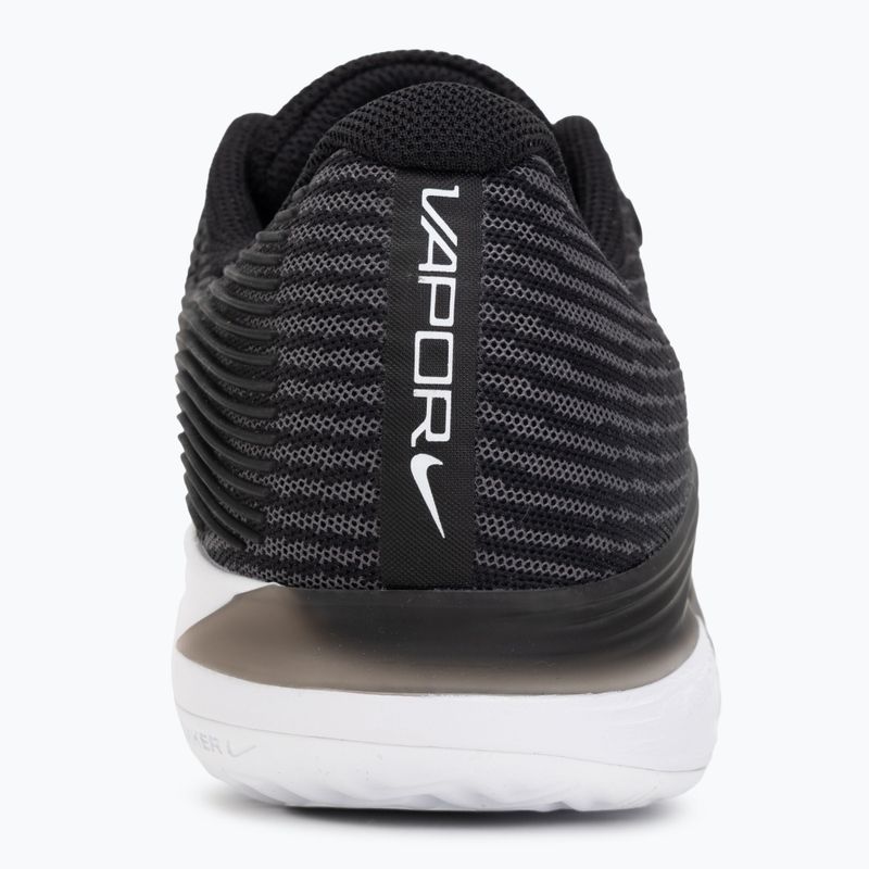 Кросівки тенісні жіночі Nike Vapor 12 black/dark smoke grey/white 6