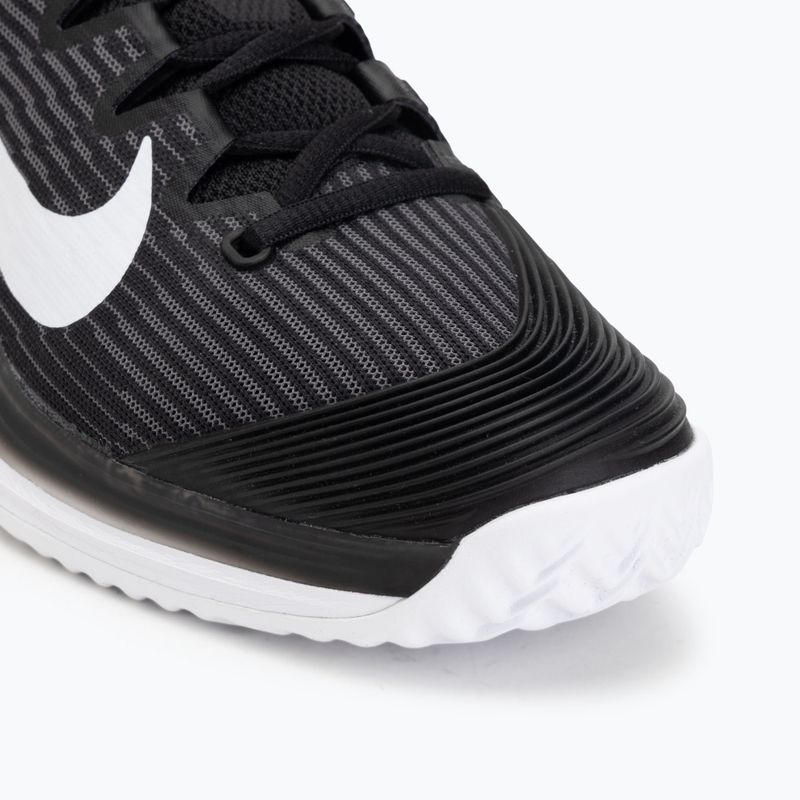 Кросівки тенісні жіночі Nike Vapor 12 black/dark smoke grey/white 7